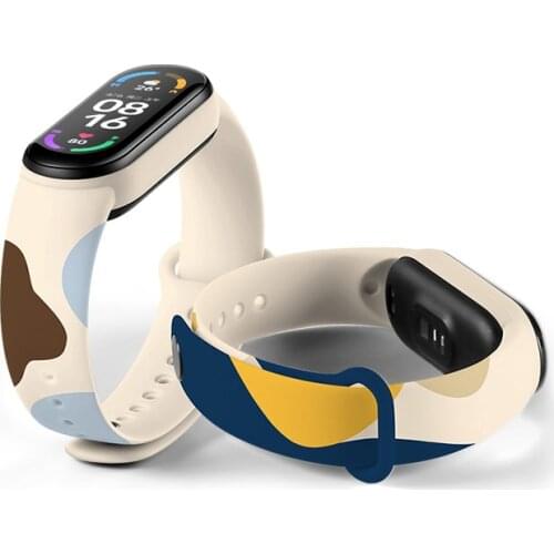 Morandi Color Strap For Xiaomi Mi Band 6 3 4 5 Silicone Wristband Bracelet for Mi Band 6 5 replacement strap For miband 3 4