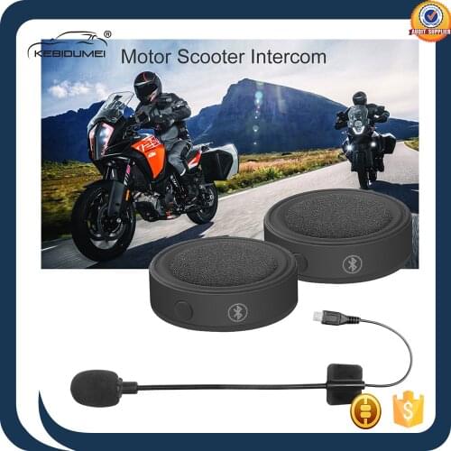 Cheap BT17 Motorcycle Helmet Headset Wireless Bluetooth 5.0 HandsFree Headphones for Safety