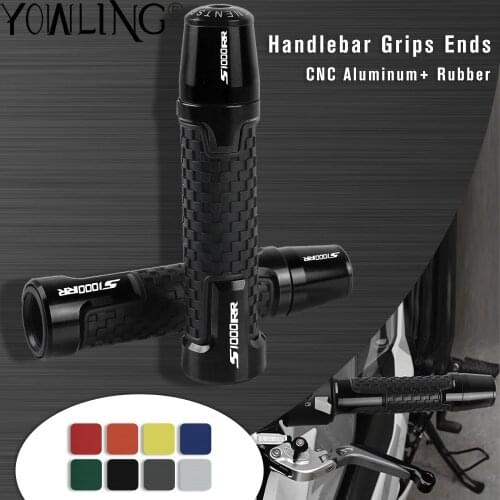 For BMW S1000RRNotCompver. 2010 2011 2012 2013 2014 2015 2016 S1000RR 2015-2017 2018 Motorcycle Handlebar Grips Handle Bar Ends