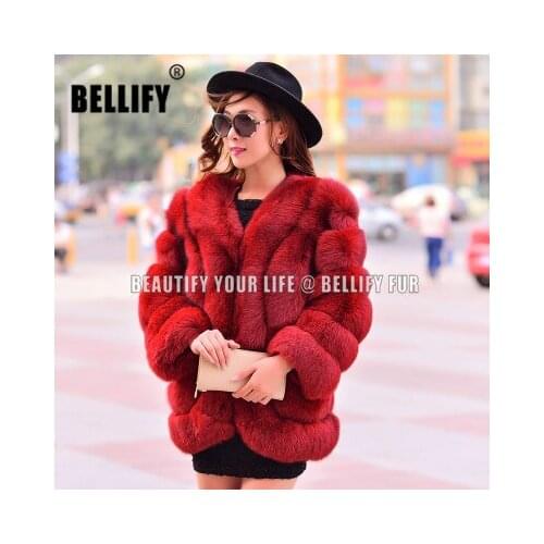 Exquisite Complicate patterns Natural fox fur coats , Great fabulous Unique Women"s Fur coats genuine fur jackets