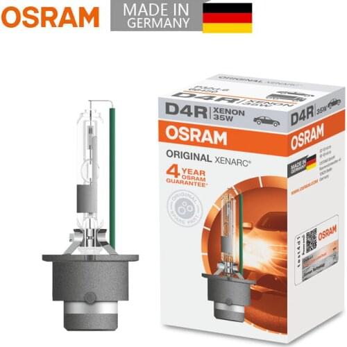 OSRAM Xenon D4R HID 4300k P32d-6 12V 35W 66450CLC Xenon Bulbs for Car Headlight Standard White Light Original (1 Pieces)