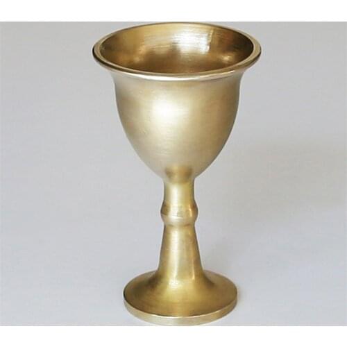 Copper tea cup Copper Cup Wine Glass teacup cups Heavy copper Cup Pure brass wine cup Goblet Copper wine cup Banquet cup
