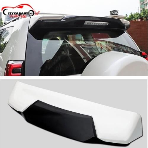 MODIFIED REAR SPOILER WINGS EXTERIOR AUTO ACCESSORIES PARTS FIT FOR PRADO 2010-2019 4X4 REAR SPOILERS PARTS