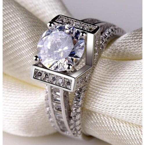 Fashion Ring Luxury Brand Promise Ring Wedding Rings For Women Rings Engagement Ring Love Ring Wholesale Women Rings Jewelry