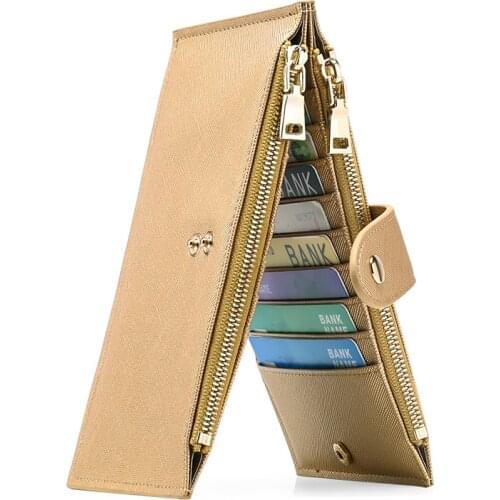 SENDEFN Fashion Women Wallets PU Leather Long Large Capacity Organizer Card Holder Purse