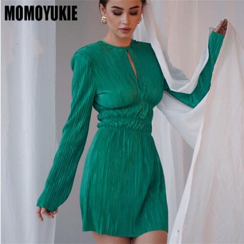 Momoyukie Green Summer Dresses