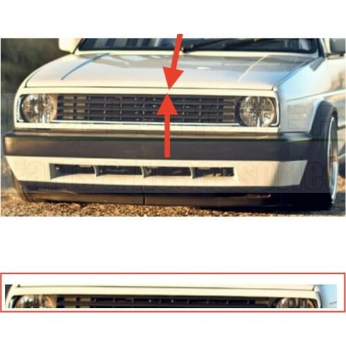 ROLLSROVER Front Bumper Small Headlamp Light Molding Trim For Jet ta MK2 Unpainted Car Styling