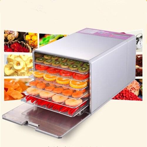 New Food Dehydrator Fruit Vegetable Herb Meat Drying Machine Snacks Food Dryer Fruit dehydrator with 6 trays ZF