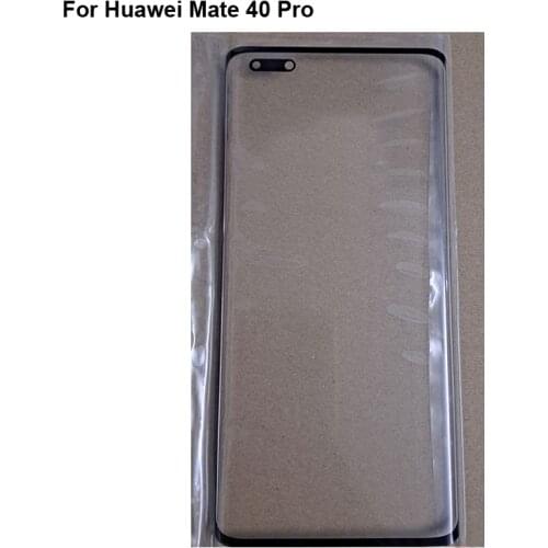 1PC For Huawei Mate 40 Pro Touch Screen Digitizer TouchScreen Glass panel For Huawei Mate40 Pro 40Pro Without Flex Cable Parts