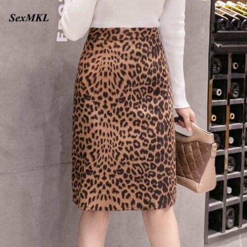 SexMKL Suede Pencil Skirts