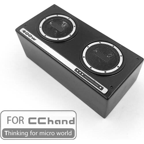 Simulated vehicle-mounted subwoofer for cc hand 1/10RC CAR