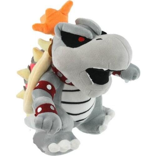 Super Mario 3D Land Bone Kuba dragon Plush Toy Bolster Cartoon plush soft stuffed dolls Dry Bones Bowser Koopa