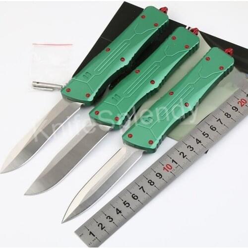 Tactical Dinosaur Troon Hunter D2 Blade Dual Action Rescue Pocket Folding Fixed Blade Knife Hunting Fishing EDC Survival Tool