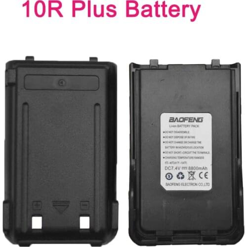 1pcs/2pcs baofeng uv10R Plus battery with 8800mah Rechargeable Two Way Radio cb radio baofeng uv-10R Plus walkie talkie battery