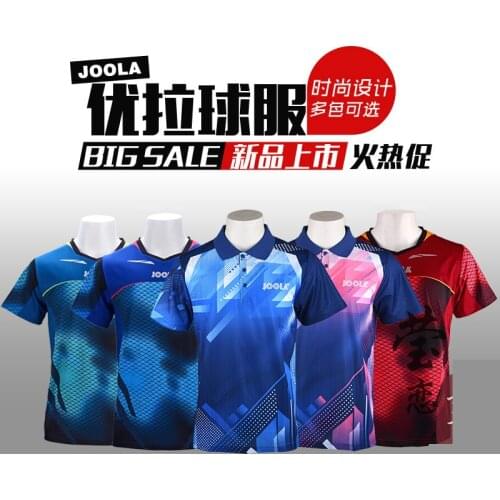 Joola table tennis t-shirt big sale for table tennis racket ping pong game 0206 771 unisex