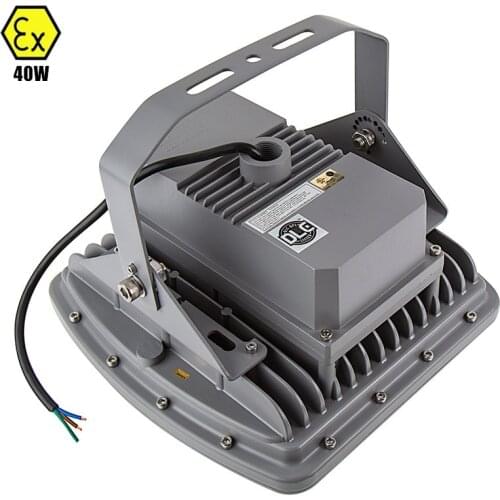 IECEX ATEX UL explosion proof led high bay light fixture 40W AC100-277v class I zone 1 40W anti explosive led high bay light