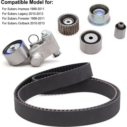 Timing Belt Water Pump Set Kit for Subaru Impreza Legacy Forester Outback 13028AA231 13033AA042 13073AA142 13085AA080