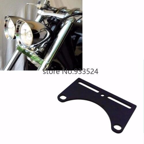 Motorcycle Headlight Lamp Bracket Bottom Mount Clamp For Harley Honda Yamaha Suzuki Kawasaki Cruiser Chopper Bobber