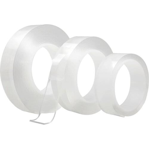 Multifunctional Double-Sided Adhesive Nano Tape Traceless Washable Removable Tapes Indoor Outdoor Gel Grip Sticker 1/3/5 M