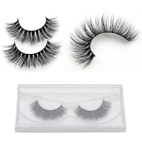 Mink Lashes 3D Mink Eyelashes Handmade Natural Super Quality False Eyelashes 1 pair Fake Eye Lash for Makeup False Eyelash