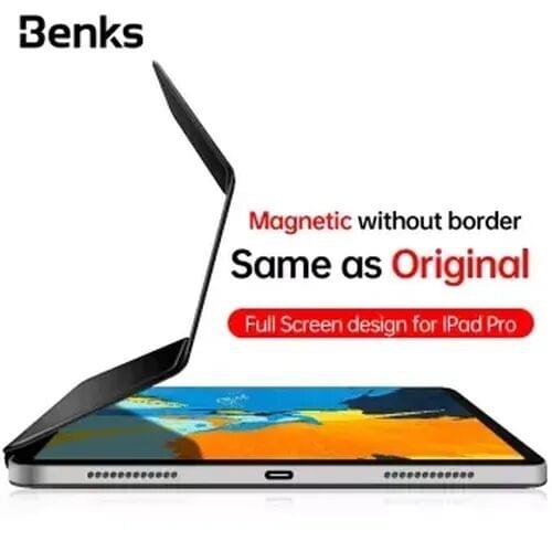 2020 New Benks Double-sided Magnetic Protector Cover Case For iPad Pro 11 12.9 Inch Ultra-Slim Smart Wake Flip Bracket PU Shell