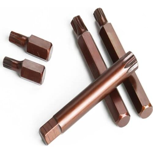 2021 Newest Hexagon Socket Bit S2 Electric Jackhammer Screwdriver Plum Blossom Type Socket Head