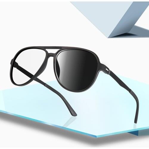 TR90 Glasses Frame Men Fashion Male Eyeglasses Frame With Myopia Photochromic lenses Prescription Glasses -0.5 -1.25 -To -6.0