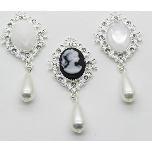 Wholesale Price Metal Alloy Pendant 5Pcs/Lot 25*55mm Beautiful Buttons Metal Handwork Festive Party Warm and Romantic Love Decor