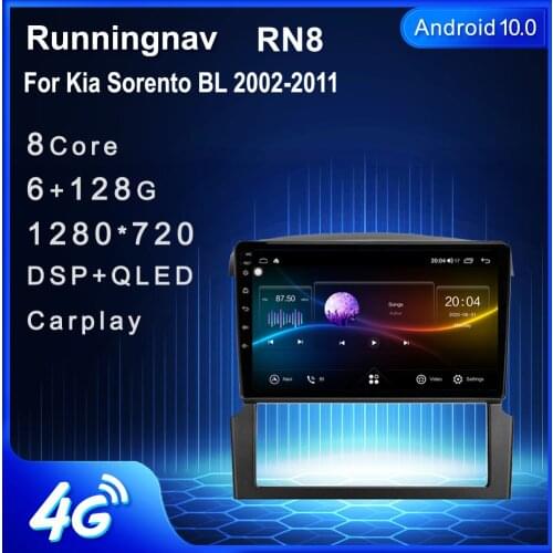 Runningnav For Kia Sorento BL 2002 2003 2004 2005 2006 2007 2008-2011 Android Car Radio Multimedia Video Player Navigation GPS