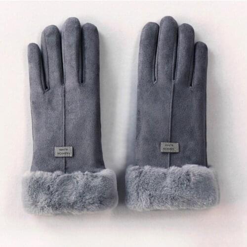 Winter Gloves Women Winter Gloves Ladies Girls Outdoor Heat Full Finger Lined Driving Glove Gants De Femmes Handschoenen Dames
