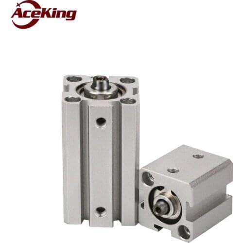 Sda cylinder small pneumatic yadeke type SDAD thin cylinder SDA12/16/20/25/32/40/50/63/80/100x5/10/20/25/30/40/50-SxB