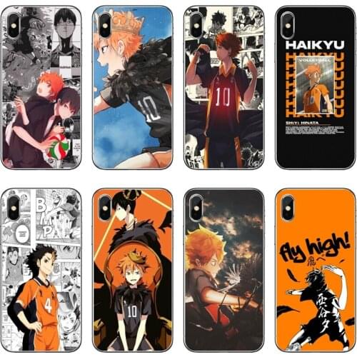 Haikyuu Hinata attacks Anime Silicone Phone Case For Huawei Honor 20 10i 9X 10 Lite 8S 8C 8X 7C 7X 7A Mate 40 30 20 lite Pro