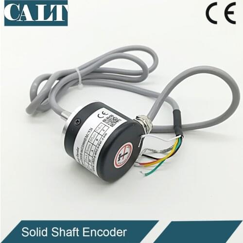 Good Price 38mm 5v Line Driver Incremental Rotary Encoder 360 500 1000 1024 2000 2500 PPR Pulse GHS38 Similar to E6B2 Encoder
