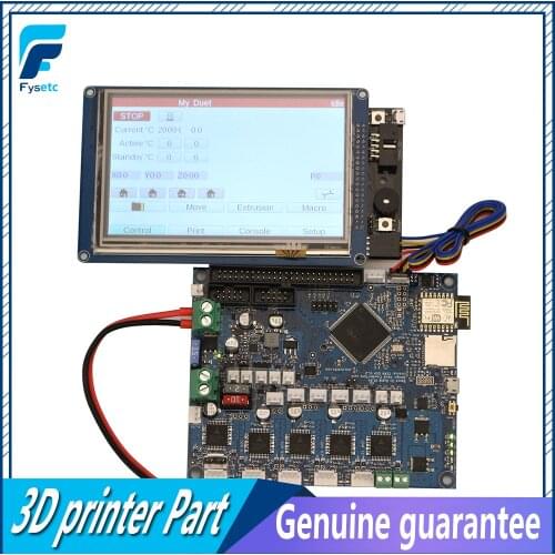 Cloned Duet 2 Wifi V1.04 DuetWifi Advanced 32 Bit Electronics With 4.3" 5" 7" PanelDue Touch Screen Board For BLV MGN Cube