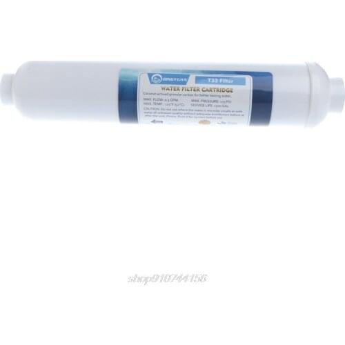 Coconut Activated T33 Carbon Post Water Filter Cartridges 10 inch Smell Remover D08 20 Dropshipping