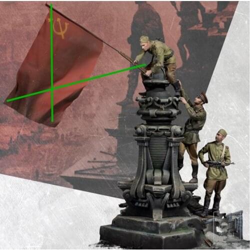 1/35 Resin Figure Model Kit Unassambled Unpainted 1127