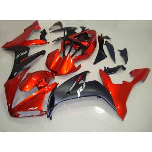 Injection mold Fairing kit for YAMAHA YZFR1 04 05 06 YZF R1 2004 2005 2006 YZF1000 ABS Top red black Fairings set+gifts YF06