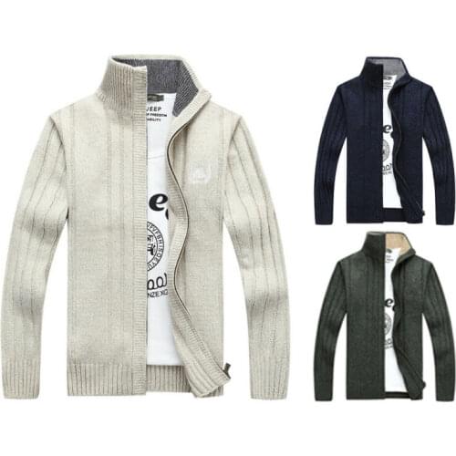 Mens Casual Knitted Sweater Cardigan Slim Fit Knitwear Coat Jacket Top Dazzling
