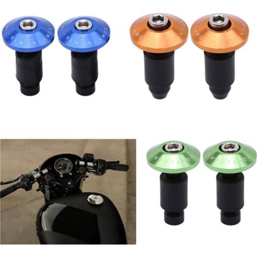 New Arrival Motorcycle Handle Bar End Weight Handlebar Grips Cap Anti Vibration Slider Plug