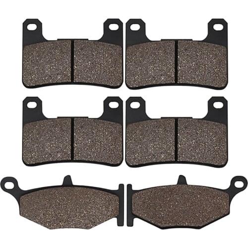 Front and Rear Brake Pads for Suzuki GSXR750 / GSXR600 06-10 GSXR1000 GSXR 1000 07-10 GSX1300R Hayabusa 1300 08-12