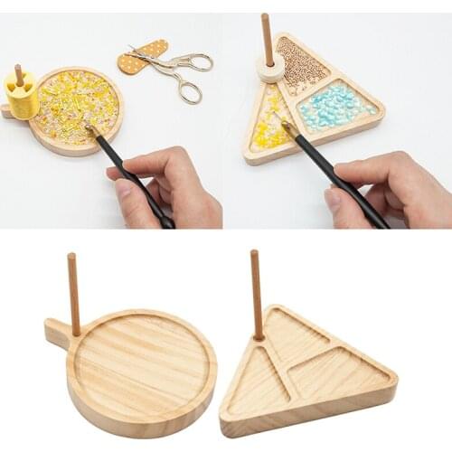 DIY Wood Weaving Beading Loom Kit Bracelet Jewelry Making Handmade Knitting Tool
