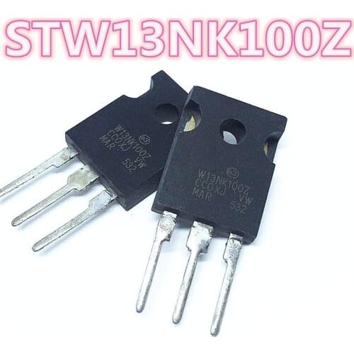 Tested good quality STW13NK100Z STW13NK100 W13NK100Z W13NK100 13NK100Z 13NK100 TO-247 Free shipping