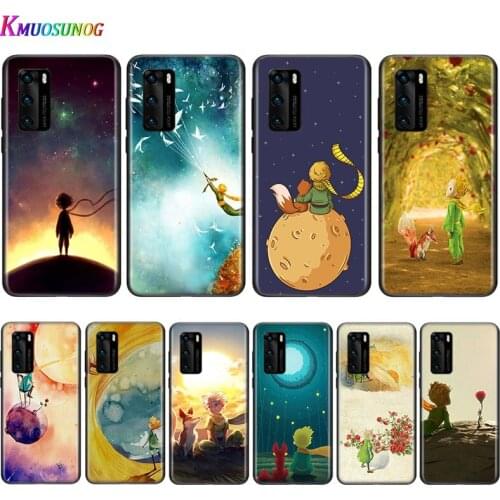 Silicone Cover The Little Prince for Huawei P Smart Z S Plus 2020 2019 Nova 5T 5i 5 4e 4 3i 3e 3 2i Phone Case