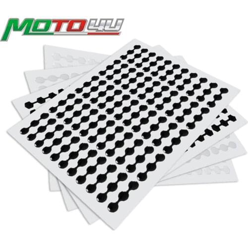 Universal Motorcycle Tanks Grip Sticker Non-slip DIY pattern Full Set Epoxy Stickers
