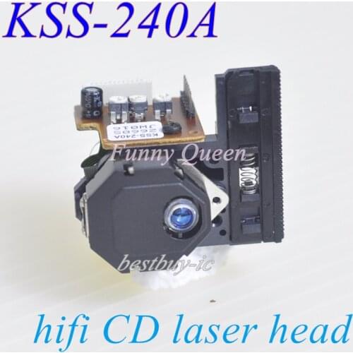 High Quality Wholesale KSS-240A Replacement Laser Lens KSS240A Optical Pick up For CD Free Shipping