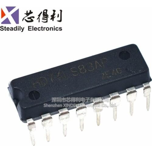 10pcs/lot Brand New Original Hd74ls83ap Four-Bit Binary Fast Carry Full Extender Dip-16