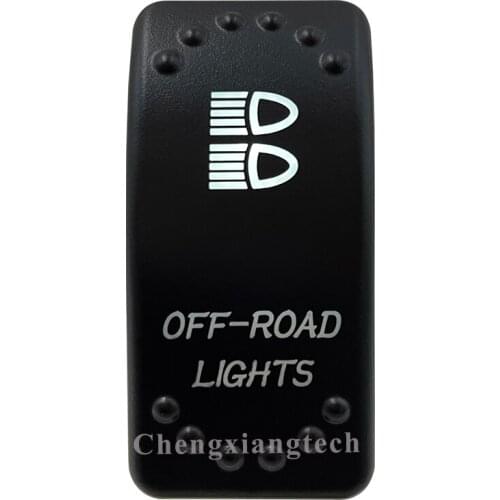12v/24v Waterproof IP66 Car Boat White Led 3Pin SPST On Off OFF-ROAD LIGHTS Rocker Switch Replace for Carling ARB STYLE