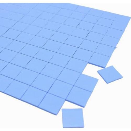 300pcs/lot 10X10x2MM 10MM CPU Thermal Pad SMD DIP IC Chip Heatsink