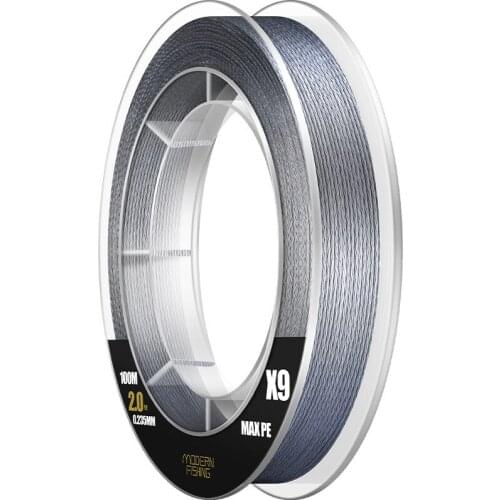 4Braided Fishing Line 100m PE Line Super Strong Pull Seamless Multifilament Fishing Line -40