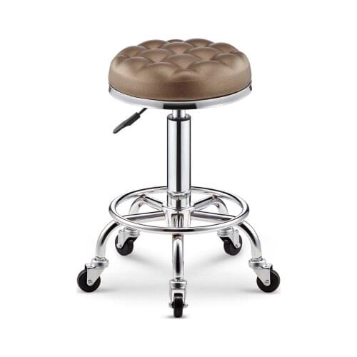 Bar stool bar chair rotating lift back home high stool round stool fashion creative beauty stool swivel chair